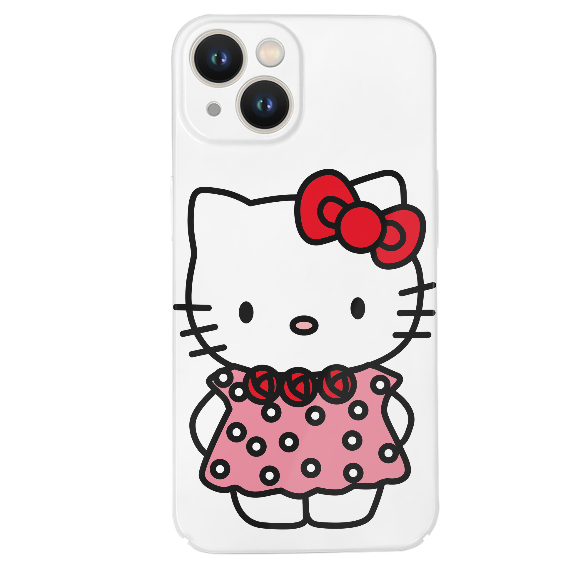 （画像用） Hello Kitty ハローキティ 【iPhone 14シリーズ対応】ハードケース